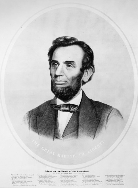 Abraham Lincoln /N(1809-1865). 16Th President Of The United States. Lithograph By James Magee, 1865. Poster Print by Granger Collection - Item # VARGRC0034839