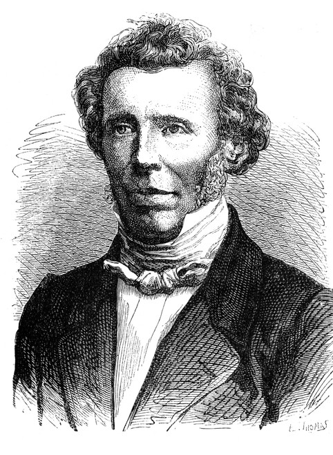 Friedrich W_hler (1800-1882). /Ngerman Chemist. Wood Engraving, French, 19Th Century. Poster Print by Granger Collection - Item # VARGRC0064265