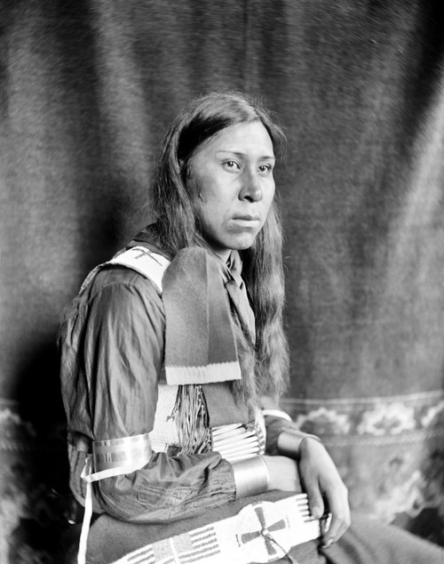 Sioux Native American, C1900. /Nsammy Lone Bear, A Sioux Native American From Buffalo Bill'S Wild West Show. Photograph By Gertrude K_Sebier, C1900. Poster Print by Granger Collection - Item # VARGRC0114329
