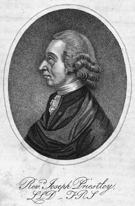 Joseph Priestley (1733-1804). /Nenglish Cleric And Chemist. Aquatint, C1804. Poster Print by Granger Collection - Item # VARGRC0042032