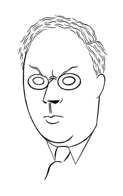 Conrad Potter Aiken /N(1889-1973). American Writer. Caricature, 1929, By Eva Herrmann. Poster Print by Granger Collection - Item # VARGRC0048034