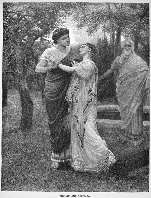 Troilus And Cressida. /Nplay By William Shakespeare. /Nwood Engraving After The Painting By Valentine W. Bromley. Poster Print by Granger Collection - Item # VARGRC0071821