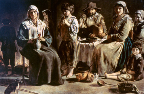 Le Nain: Peasant Family. /Nlouis Le Nain: Peasant Family. Oil On Canvas, C1642. Poster Print by Granger Collection - Item # VARGRC0024689