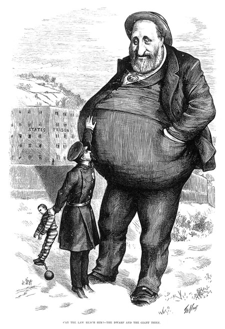 Cartoon: Tweed, 1872. /Namerican Cartoon By Thomas Nast On The Power Of Tammany Leader William M. 'Boss' Tweed. Cartoon, 1872. Poster Print by Granger Collection - Item # VARGRC0033294