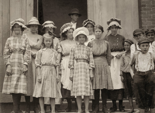 Hine: Child Labor, 1912. /Nyoung Textile Mill Workers At The Pelzer Manufacturing Company In Pelzer, South Carolina. Photograph By Lewis Hine, May 1912. Poster Print by Granger Collection - Item # VARGRC0167508