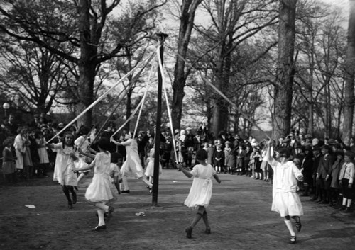 Maypole Dance, 1924 Poster Print by Science Source - Item # VARSCIJB6366
