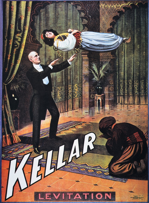 Harry Kellar: Poster, 1904. /Namerican Poster Of Magician Harry Kellar'S 'Levitation Of The Princess Karnac'. Poster Print by Granger Collection - Item # VARGRC0011107