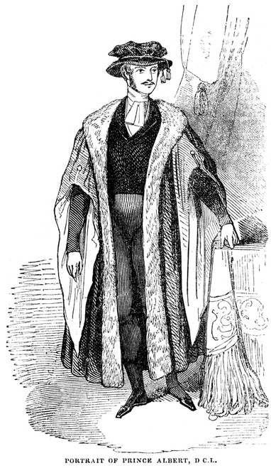 Prince Albert (1819-1861). /Nprince Consort Of England. Wood Engraving, English, 1843. Poster Print by Granger Collection - Item # VARGRC0071839
