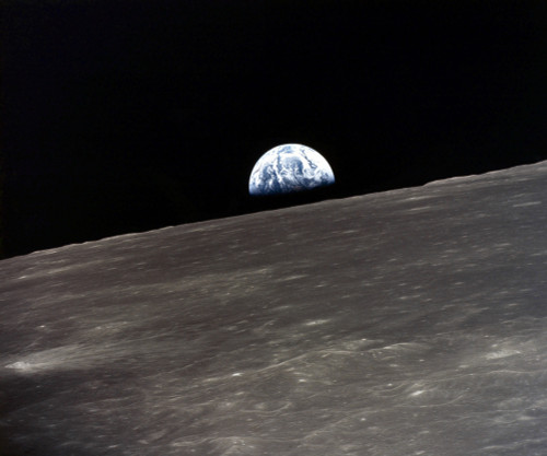 Apollo 10: Earthrise, 1969. /Na View Of The Earth Rising Over The Moon'S Horizon. Photographed From The Apollo 11 Spacecraft, 1969. Poster Print by Granger Collection - Item # VARGRC0184595