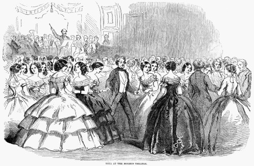 Mormon Ball, 1857. /Na Ball At The Mormon Theatre In Salt Lake City, Utah. Wood Engraving, American, 1857. Poster Print by Granger Collection - Item # VARGRC0018308