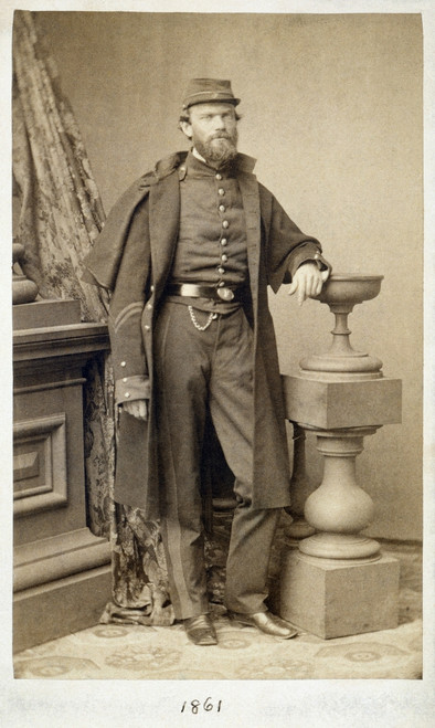 Union Soldier, 1861. /Nan Unidentified Union Soldier. Original Carte-De-Visite Photograph, 1861. Poster Print by Granger Collection - Item # VARGRC0037970