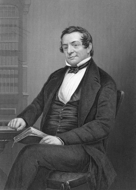 Washington Irving /N(1783-1859). American Author. Engraving, 1873, After A Daguerreotype. Poster Print by Granger Collection - Item # VARGRC0407740