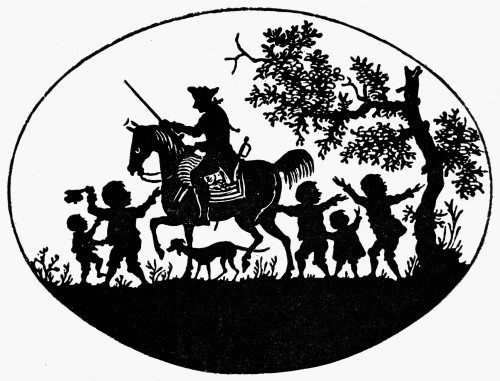 Fr_lich: Old Fritz. /N19Th Century German Silhouette By Fr_Lich. Poster Print by Granger Collection - Item # VARGRC0099836