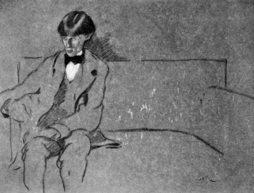 Aubrey Vincent Beardsley /N(1872-1898). English Artist. Drawing, 1894, By Sir William Rothstein. Poster Print by Granger Collection - Item # VARGRC0058311