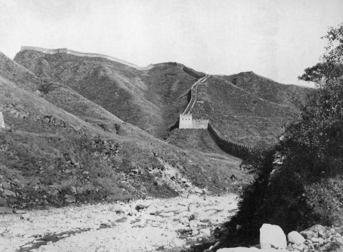 Great Wall Of China, C1880. /Na View Of The Great Wall Of China. Photographed By Thomas Child, C1880. Poster Print by Granger Collection - Item # VARGRC0121461