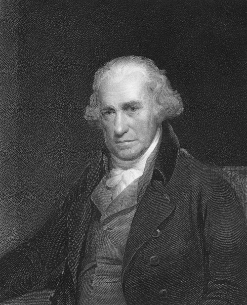 James Watt (1736-1819). /Nscottish Engineer And Inventor. Stipple Engraving After A Painting By Sir William Beechy. Poster Print by Granger Collection - Item # VARGRC0003026