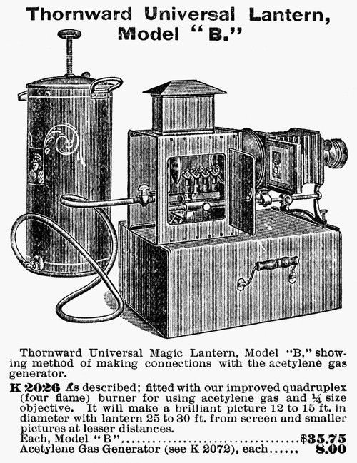 Magic Lantern, 1900. /Nas Advertised In The 1900 Montgomery Ward Mail-Order Catalogue. Poster Print by Granger Collection - Item # VARGRC0080166