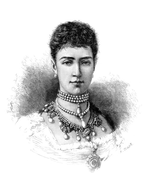Maria Feodorovna /N(1847-1928). N_E Marie Sophie Frederikke Dagmar. Princess Dagmar Of Denmark And Empress Consort Of Russia. Engraving, English, C1883. Poster Print by Granger Collection - Item # VARGRC0370376