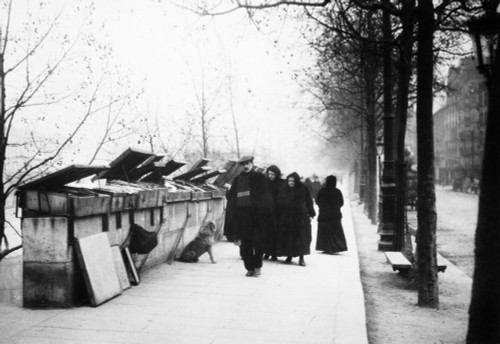 Paris: Book Vendors, C1900. /Nbook Vendors On The Embankment, Left Bank Of The Seine. Photograph, C1900. Poster Print by Granger Collection - Item # VARGRC0053625