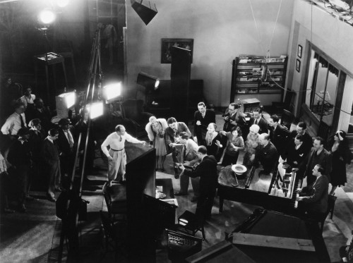 Broadway Melody, 1929. /Nactors And Film Crew On The Set Of 'Broadway Melody.' Photograph, 1929. Poster Print by Granger Collection - Item # VARGRC0174694