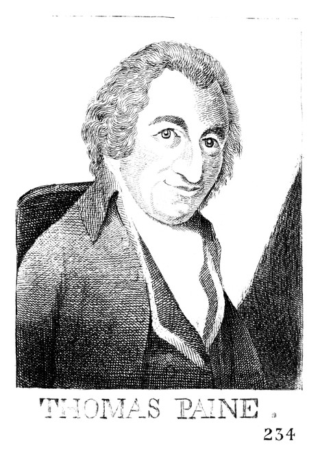 Thomas Paine (1737-1809). /Nanglo-American Political Philosopher And Writer. Etching, 1794, By John Kay. Poster Print by Granger Collection - Item # VARGRC0014627