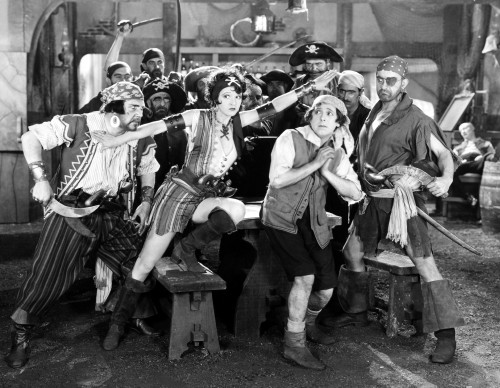 Silent Film Still: Pirates./Nlupino Lane In 'Pirates Beware,' 1928. Poster Print by Granger Collection - Item # VARGRC0073730