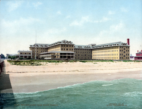 The Breakers Hotel, C1901. /Nthe Breakers Hotel In Palm Beach, Florida. Photochrome, C1901. Poster Print by Granger Collection - Item # VARGRC0259861