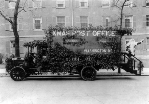 Christmas Post Office Truck, 1922 Poster Print by Science Source - Item # VARSCIJA9524