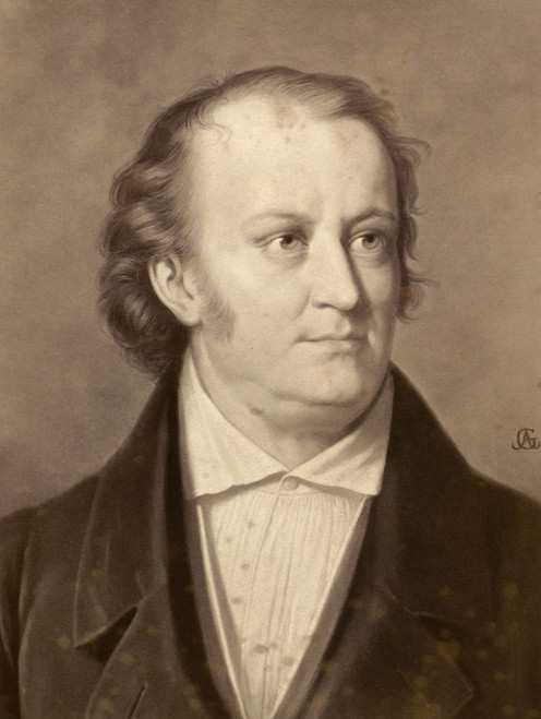 Jean Paul Friedrich Richter /N(1763-1825). German Writer. Painting By Albert Gr_Fle (1807-1889). Poster Print by Granger Collection - Item # VARGRC0039160