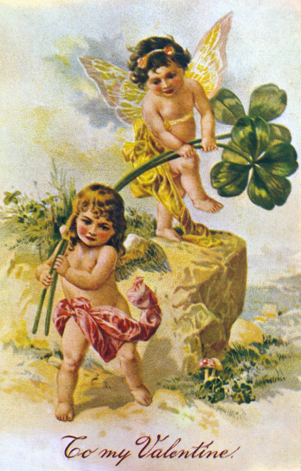 Valentine'S Day Card. /Namerican, C1900. Poster Print by Granger Collection - Item # VARGRC0018734