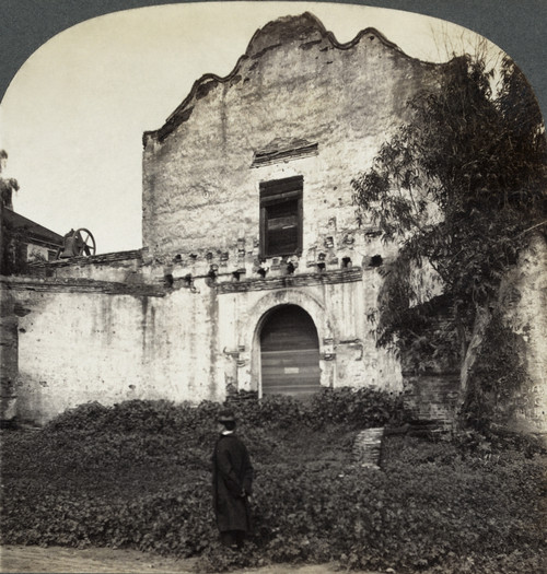 San Diego Mission, C1915. /Nthe Mission San Diego De Alcala, Founded By Jun_pero Serra In 1769. Stereograph, C1915. Poster Print by Granger Collection - Item # VARGRC0113420