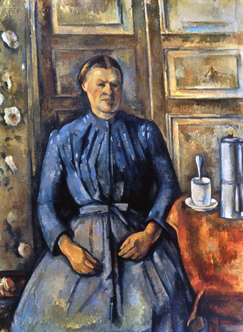 Cezanne: Woman, 1890-95. /Nthe Woman With Coffee Pot. Oil On Canvas By Paul Cezanne, 1890-95. Poster Print by Granger Collection - Item # VARGRC0053079