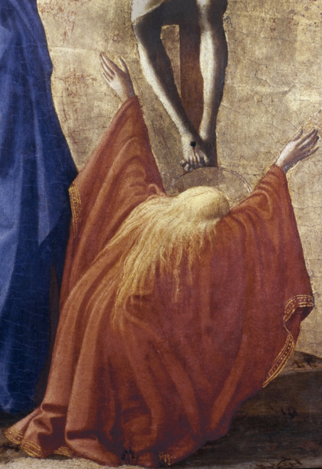 Masaccio: Crucifixion. /N'Crucifixion,' Detail. Wood By Masaccio, C1426. Poster Print by Granger Collection - Item # VARGRC0046087
