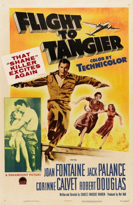 Flight to Tangier Movie Poster Print (27 x 40) - Item # MOVAJ3189