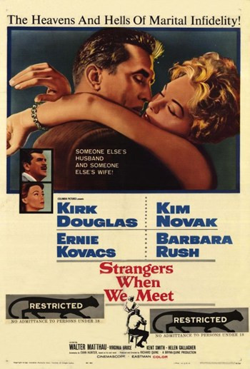 Strangers When We Meet Movie Poster (11 x 17) - Item # MOV253941