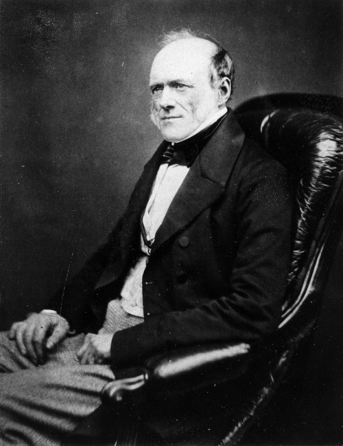 Sir Charles Lyell /N(1797-1875). British Geologist. Photographed In 1855. Poster Print by Granger Collection