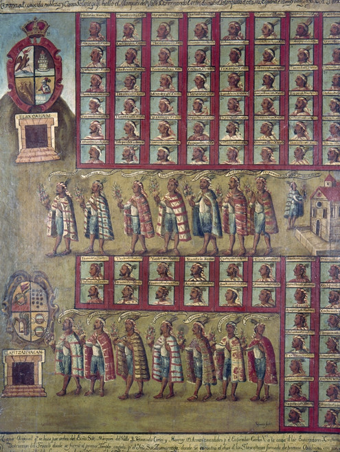Mexico: Tlaxcaltec Indians. /Nmexican Painting Of Tlaxcaltec Tribesmen, 16Th Century. Poster Print by Granger Collection - Item # VARGRC0104550 Mexico: Tlaxcaltec Indians. /Nmexican Painting Of Tlaxcaltec Tribesmen, 16Th Century. Poster Print by Granger Collection - Item # VARGRC0104550