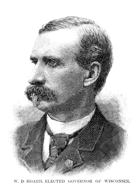 William Dempster Hoard /N(1836-1918). American Politician And Governor Of Wisconsin, 1889-1891. Engraving, American, 1888. Poster Print by Granger Collection - Item # VARGRC0370526