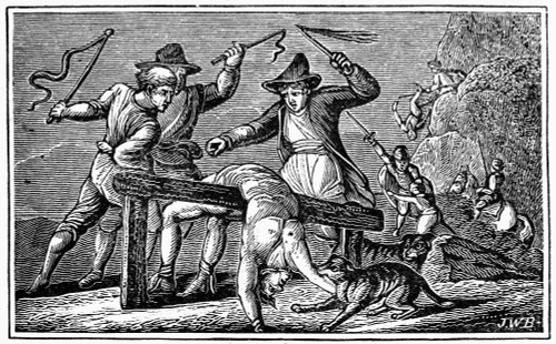 Ireland: Cruelties, C1600. /Nreligious Persecution In Ireland, C1600. Line Engraving, 19Th Century. Poster Print by Granger Collection - Item # VARGRC0101505