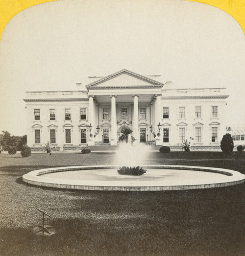 White House, C1882. /Nnorth Front Of The White House In Washington, D.C. Stereograph, C1882. Poster Print by Granger Collection - Item # VARGRC0259302