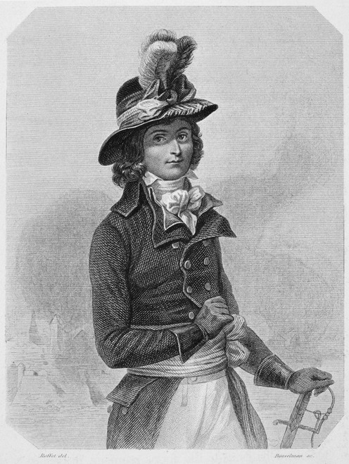 Louis De Saint-Just /N(1767-1794). Louis Antoine Leon De Saint-Just. French Revolutionary Leader. Steel Engraving, French, 19Th Century. Poster Print by Granger Collection - Item # VARGRC0070943