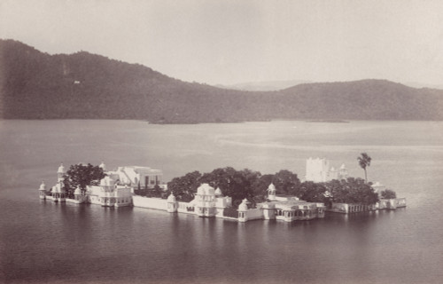 India: Lake Palace. /Nview Of The Lake Palace At Udaipur, India. Photograph, C1890. Poster Print by Granger Collection - Item # VARGRC0072188