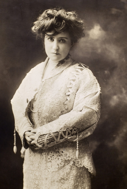 Women'S Fashion, C1890. /Nstudio Photograph Of An Unidentified Woman Wearing A Lace Dress With Laced Sleeves, New York, C1890. Poster Print by Granger Collection - Item # VARGRC0093810