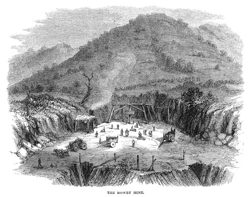 Arizona: Mowry Mine, 1865. /Nthe Mowry Mine In Arizona. Wood Engraving, American, 1865. Poster Print by Granger Collection - Item # VARGRC0322660