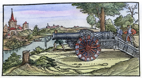 Cannon, 1547. /Nangling A Cannon. Woodcut From A German Manual Of Civil And Military Engineering, 1547. Poster Print by Granger Collection - Item # VARGRC0058989