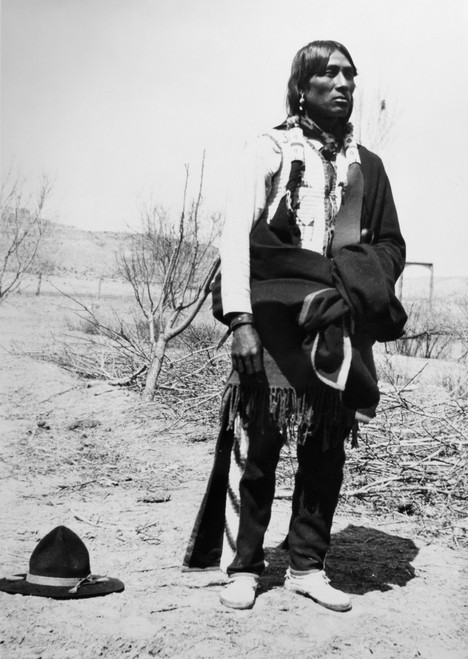 Tewa Man, C1910. /Nflorentin Martinez, A Tewa Native American Man At San Ildefonso Pueblo, New Mexico. Photographed By Matilda Coxe Stevenson, C1910. Poster Print by Granger Collection - Item # VARGRC0172659