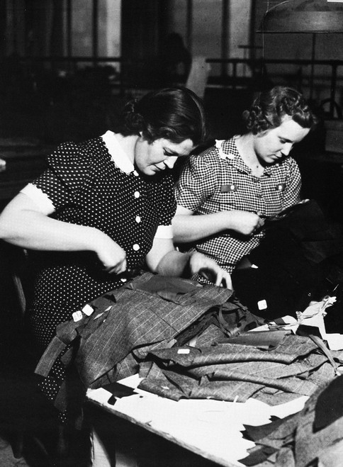 Women Garment Workers. /Ngarment Workers Of The Amalgamated Clothing Workers Union. Photographed By Lewis W. Hine, C1935. Poster Print by Granger Collection - Item # VARGRC0017731