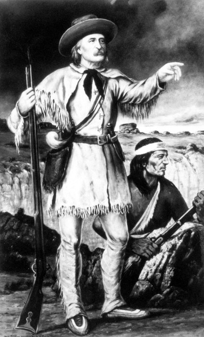 Christopher Carson /N(1809-1868). Known As Kit. American Frontiersman. Oil On Canvas, 1867, By Henry H. Cross. Poster Print by Granger Collection - Item # VARGRC0005860