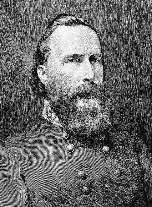 James Longstreet /N(1821-1904). American Army Officer. Wood Engraving, 19Th Century. Poster Print by Granger Collection - Item # VARGRC0018263
