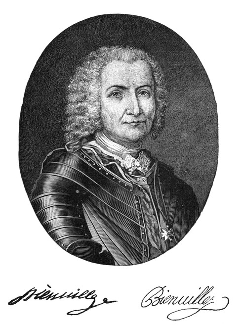 Sieur De Bienville (1680-1747). /Njean-Baptiste Le Moyne, French Colonial Administrator And Founder Of New Orleans. Line Engraving, 19Th Century. Poster Print by Granger Collection - Item # VARGRC0001559